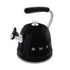 Smeg 2.3 L Stovetop Kettle, Black - CKLW2001BL