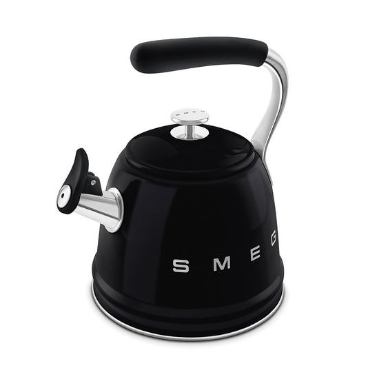 Smeg 2.3 L Stovetop Kettle, Black - CKLW2001BL