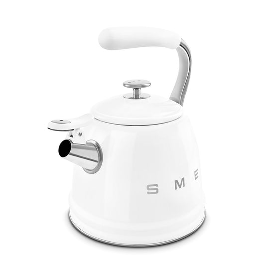 Smeg Stovetop Kettle with 2.3 L Capacity, White - CKLW2001WH