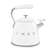 Smeg Stovetop Kettle with 2.3 L Capacity, White - CKLW2001WH