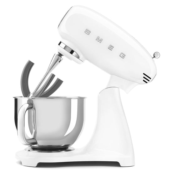 Smeg Mixer 5 Qt Stand Mixer, White - SMF03WHUS