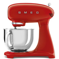 Smeg Stand Mixer with 5 Qt Bowl Capacity, Red - SMF03RDUS