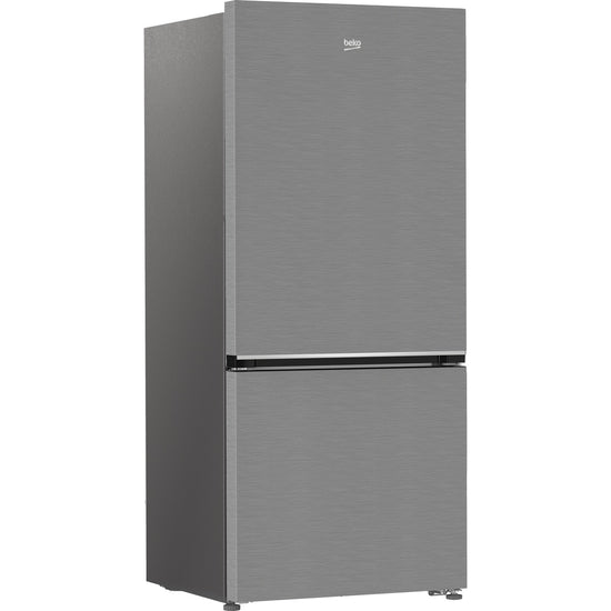 Beko 30 Inch Bottom Freezer Refrigerator with 16.1 cu. ft. Capacity, Stainless Steel - BFBF30116SS
