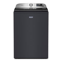 Maytag 6.0 Cu. Ft. Top Load Agitator Washer with Extra Power, Midnight Steel - MTW7205RF