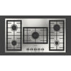 Fulgor Milano 36 Inch Gas Cooktop, Stainless Steel - F4GK36S1