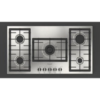 Fulgor Milano 36 Inch Gas Cooktop, Stainless Steel - F4GK36S1