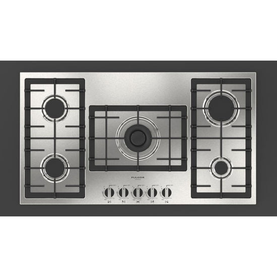 Fulgor Milano 36 Inch Gas Cooktop, Stainless Steel - F4GK36S1