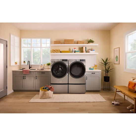 Whirlpool 7.4 cu. ft. Smart Front Load Gas Dryer with Wrinkle Shield Option - WGD5720RR