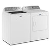 Maytag 5.4 Cu. Ft. Top Load Agitator Washer with Extra Power and Pet Pro Option, White - MTW5605RW