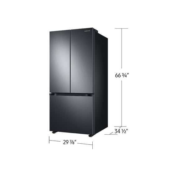 Samsung 30 Inch French Door Refrigerator with 22.1 cu. ft. Capacity, Stainless Steel - RF22A4111SR
