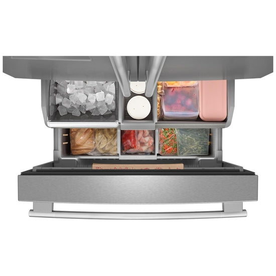 KitchenAid 36 Inch French Door Refrigerator with 31 cu. ft. Capacity - KRFF336SPS