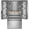 KitchenAid 36 Inch French Door Refrigerator with 31 cu. ft. Capacity - KRFF336SPS