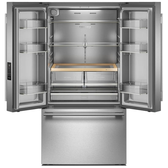 KitchenAid 36 Inch French Door Refrigerator with 31 cu. ft. Capacity - KRFF336SPS