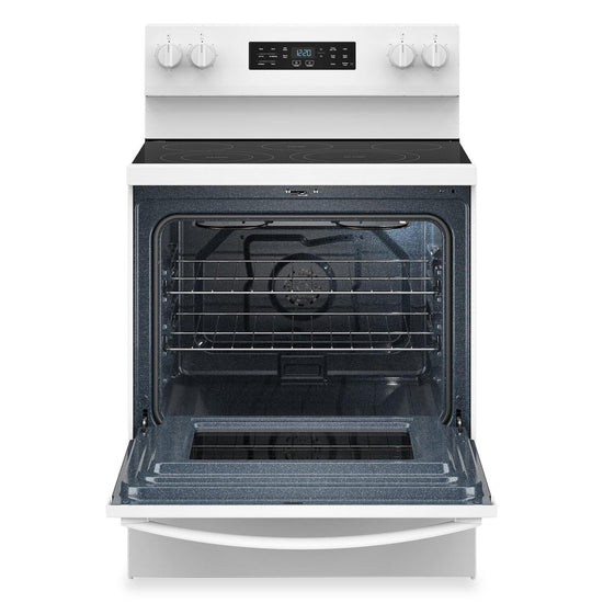 Whirlpool 30 Inch Electric Range with 5.3 cu. ft. Capacity, White - YWFES5730SW