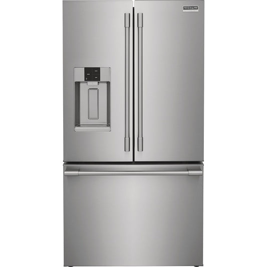 Frigidaire Professional 36 Inch French Door Refrigerator with 27.8 cu. ft. Capacity, Smudge-Proof Stainless Steel - PRFS2883AF