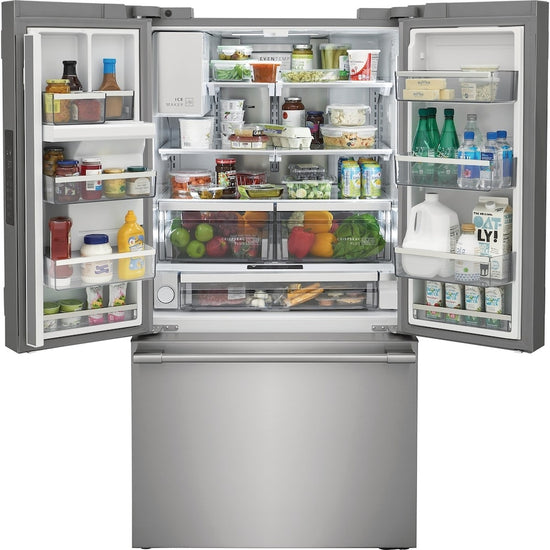 Frigidaire Professional 36 Inch French Door Refrigerator with 27.8 cu. ft. Capacity, Smudge-Proof Stainless Steel - PRFS2883AF