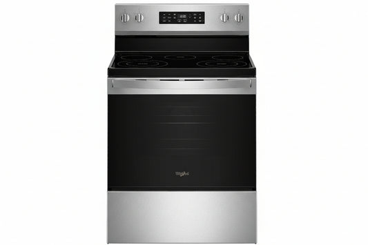 Whirlpool 30 Inch Freestanding Electric Range with Air Fry, 5.3 cu. ft. - YWFES4530SZ