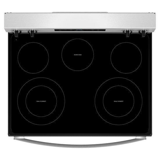 Whirlpool 30 Inch Freestanding Electric Range with Air Fry, 5.3 cu. ft. - YWFES4530SZ