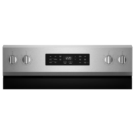 Whirlpool 30 Inch Freestanding Electric Range with Air Fry, 5.3 cu. ft. - YWFES4530SZ