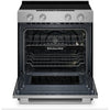 KitchenAid 5.3 Cu. Ft. Slide-In Electric Range, Stainless Steel - YKSES530SPS