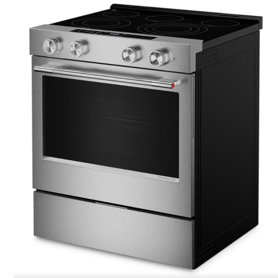 KitchenAid 5.3 Cu. Ft. Slide-In Electric Range, Stainless Steel - YKSES530SPS
