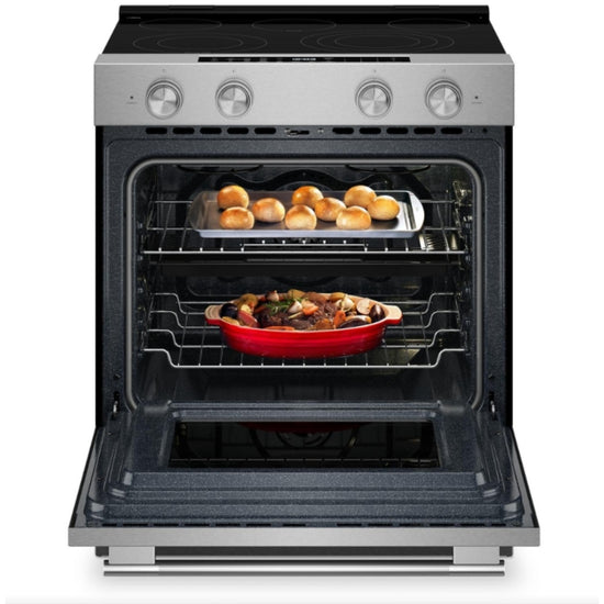 KitchenAid 5.3 Cu. Ft. Slide-In Electric Range, Stainless Steel - YKSES530SPS