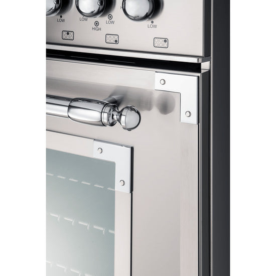 Bertazzoni 36 Inch Induction Range with 5 Heating Zones and Griddle - HER365ICFEPAVT