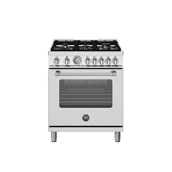 Bertazzoni 30 Inch All Gas Range with 5 Burners - MAS305GASNEV