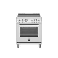 Bertazzoni 30 Inch Electric Range with 4 CERAN Heating Zones - PRO304CEMXV