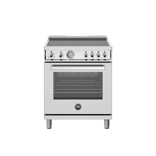 Bertazzoni 30 Inch Electric Range with 4 CERAN Heating Zones - PRO304CEMXV