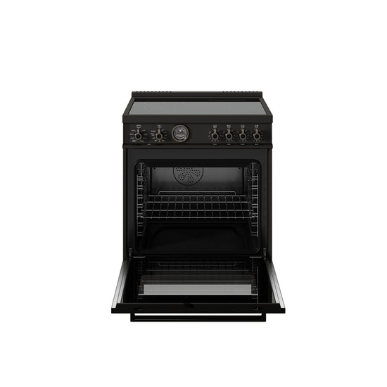 Bertazzoni 30 Inch Induction Range with Self-Clean Oven - PRO304IFEPBIT