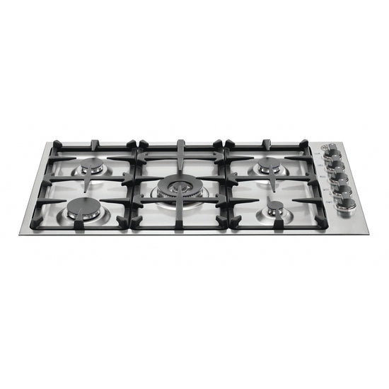 Bertazzoni 36 Inch Gas Cooktop with 5 Sealed Burners, Natural Gas - Q36M500X