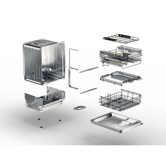 ASKO 60 Series Built-In XL Dishwasher, TouchProof Stainless Steel - DBI776IXXLSSOF