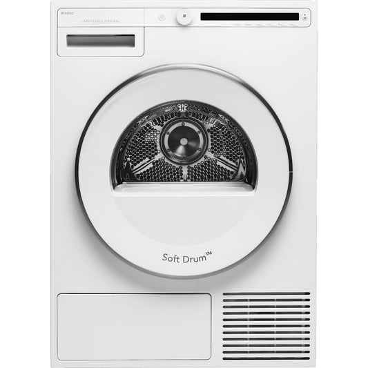 ASKO 4.1 Cu. Ft. Electric Dryer, White - T208C.W