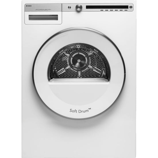 ASKO 24 Inch 5.1 cu. ft. Electric Vented Dryer, White - T411VD.W