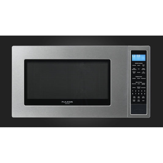 Fulgor Milano 24 Inch Countertop Microwave Oven, Stainless Steel - F4MWO24S1