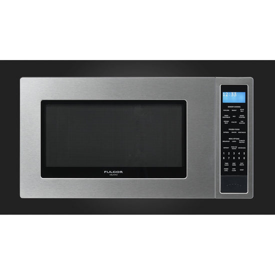 Fulgor Milano 24 Inch Countertop Microwave Oven, Stainless Steel - F4MWO24S1
