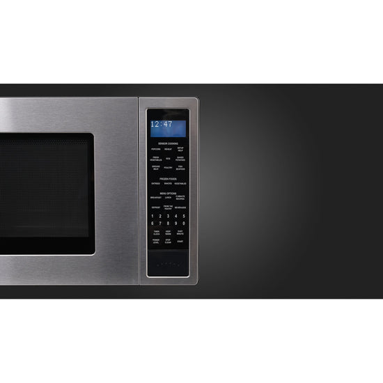 Fulgor Milano 24 Inch Countertop Microwave Oven, Stainless Steel - F4MWO24S1
