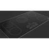 Fulgor Milano 36 Inch Radiant Cooktop with Brushed Aluminum Trim, Black Glass - F6RT36S2