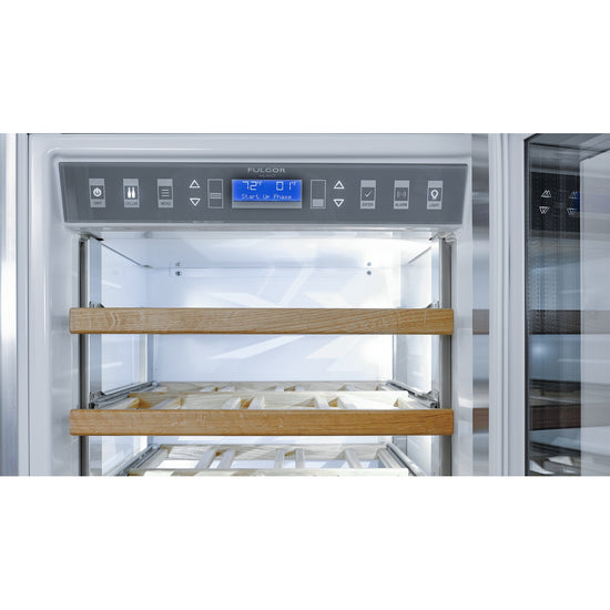 Fulgor Milano 24 Inch Pro Wine Cellar, Right Hinge - F7PBW24S1-R