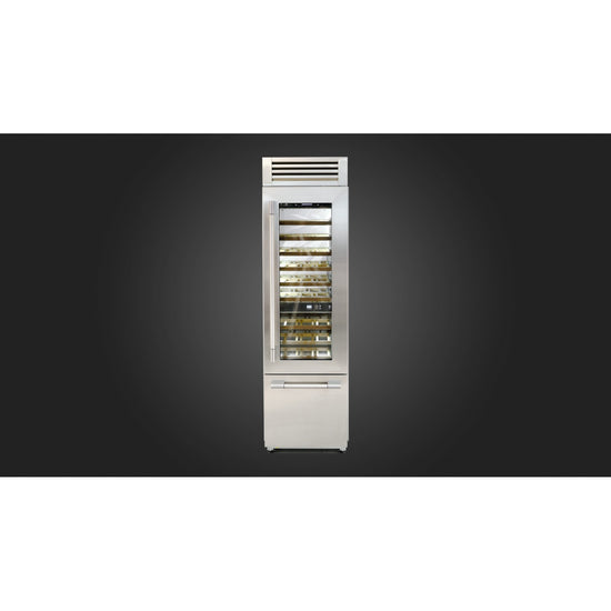 Fulgor Milano 24 Inch Pro Wine Cellar, Right Hinge - F7PBW24S1-R