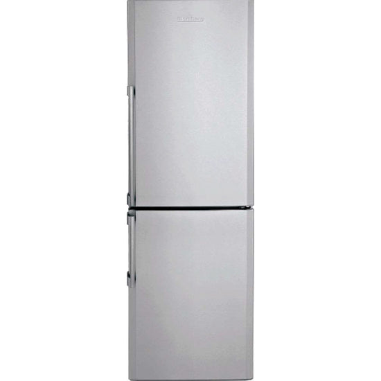 Blomberg 24 Inch Counter Depth Bottom-Freezer Refrigerator with 11.35 cu. ft. Capacity, Stainless Steel - BRFB1312SS