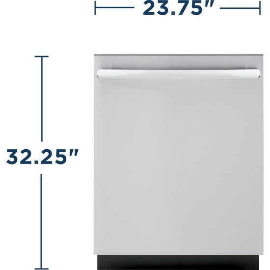 GE ADA Compliant Stainless Steel Interior Dishwasher with Sanitize Cycle - GDT226SSLSS
