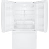 GE 27.0 Cu. Ft. French Door Refrigerator, White - GNE27JGMWW