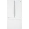 GE 27.0 Cu. Ft. French Door Refrigerator, White - GNE27JGMWW