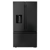 KitchenAid 36 Inch French Door Refrigerator with 30.52 cu. ft. Capacity, Black Ore - KRFF436SBE