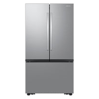 Samsung 27 Cu. Ft. Counter Depth 3-Door French Door Refrigerator with Dual Auto Ice Maker, Stainless Look - RF27CG5010S9AA