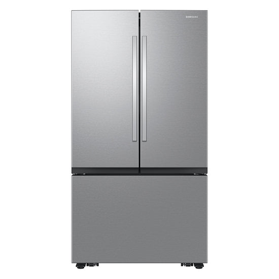 Samsung 27 Cu. Ft. Counter Depth 3-Door French Door Refrigerator with Dual Auto Ice Maker, Stainless Look - RF27CG5010S9AA