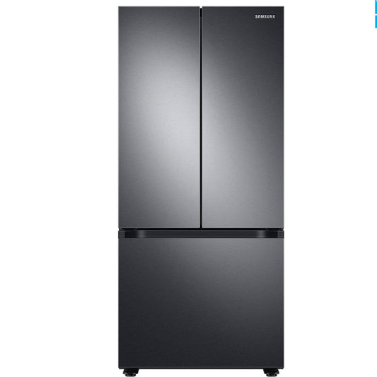 Samsung 30 Inch French Door Refrigerator with 22.1 cu. ft. Capacity, Black Stainless - RF22A4111SG/AA