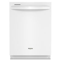 Whirlpool 24 Inch Top Control Dishwasher with 3rd Rack, White - WDT750SAKW